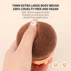 docolor Dense bristles minimize product absorption for cleaner, cost-effective application.