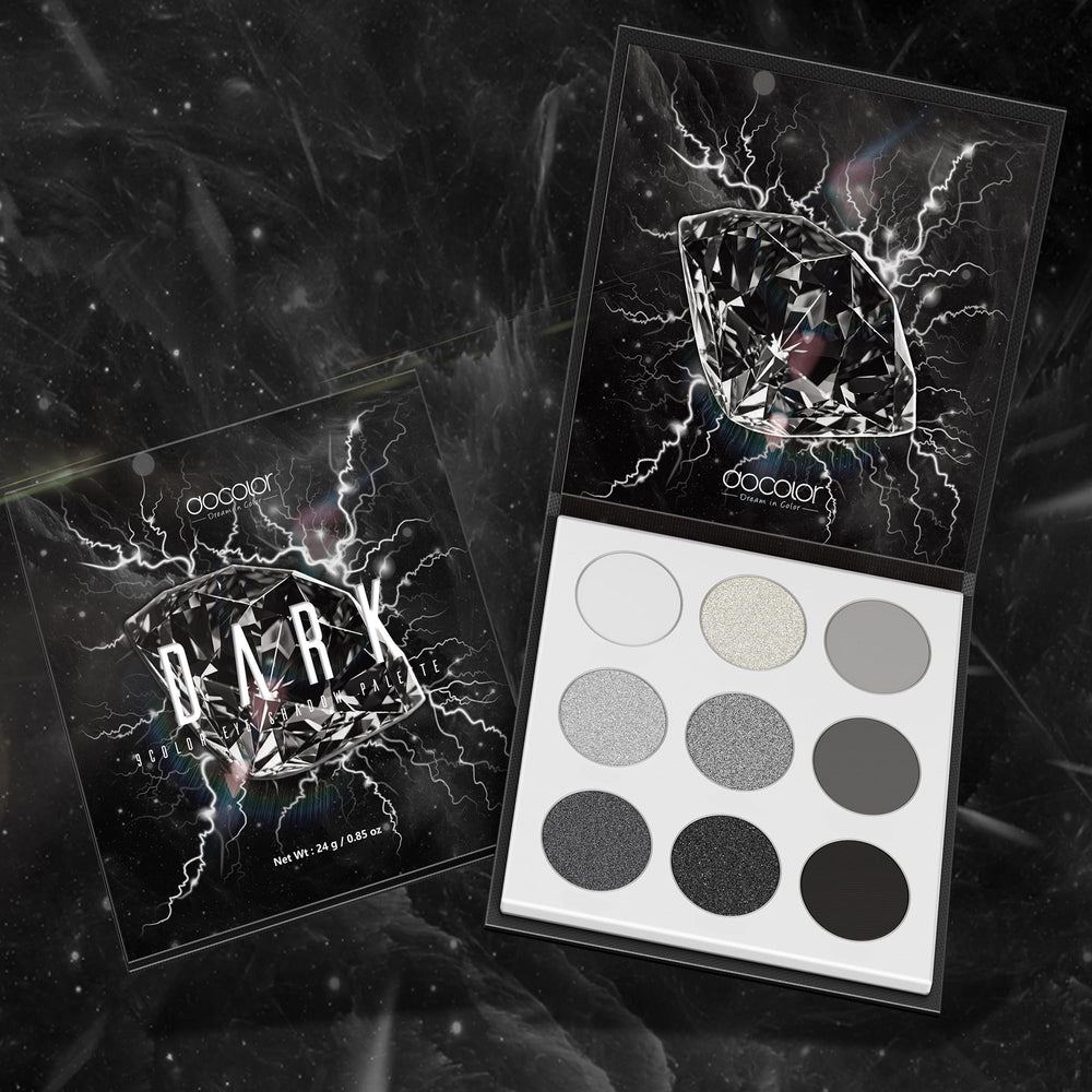 Docolor Sombras gris ceniza mate: base neutra para look fumado elegante.