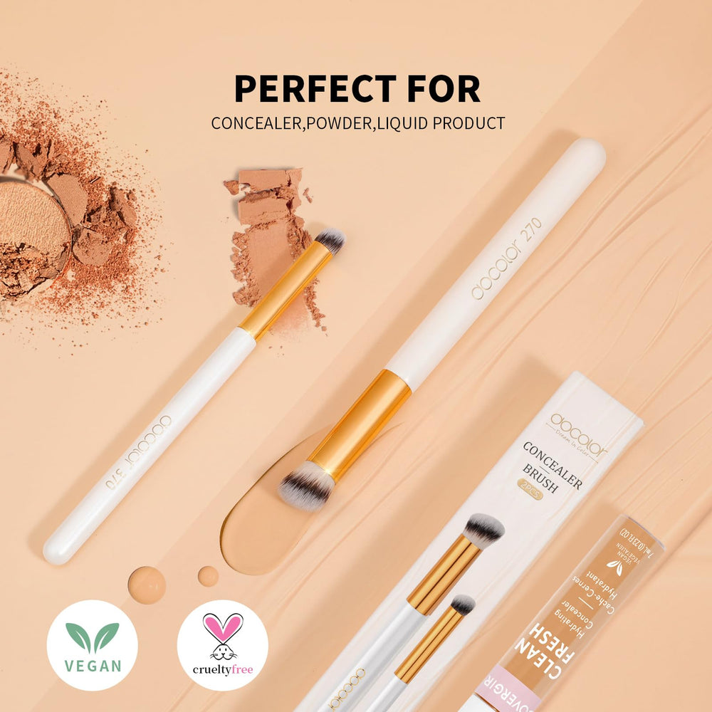 docolor under-eye blending brush for a smooth natural finish