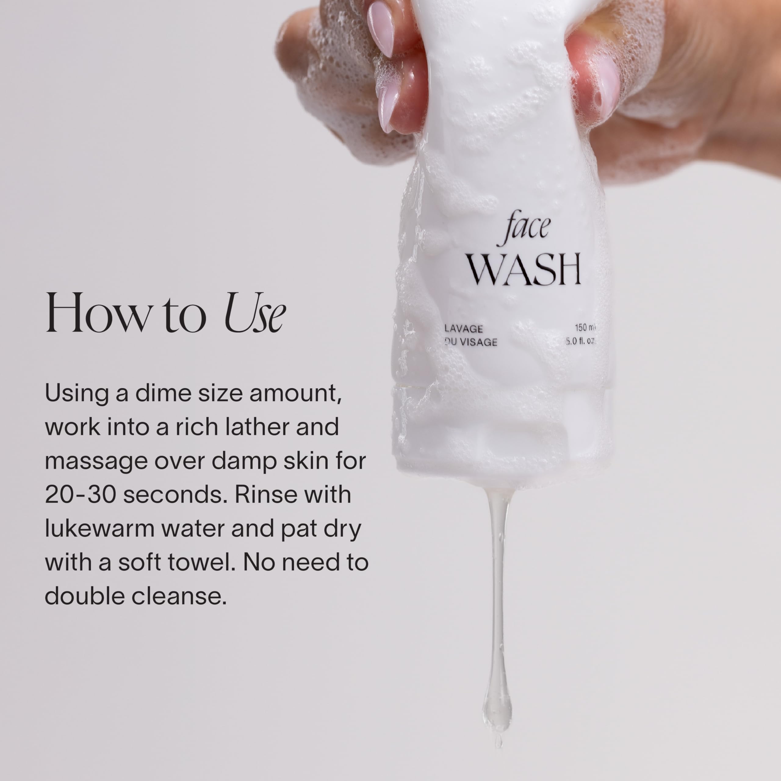 Plant-based ingredients including aloe vera in Doctor Rogers Face Wash.