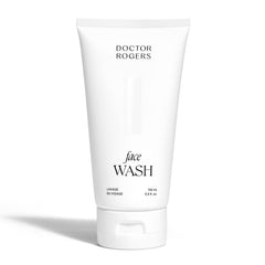 Doctor Rogers Face Wash tube used for a gentle, balancing cleanse.