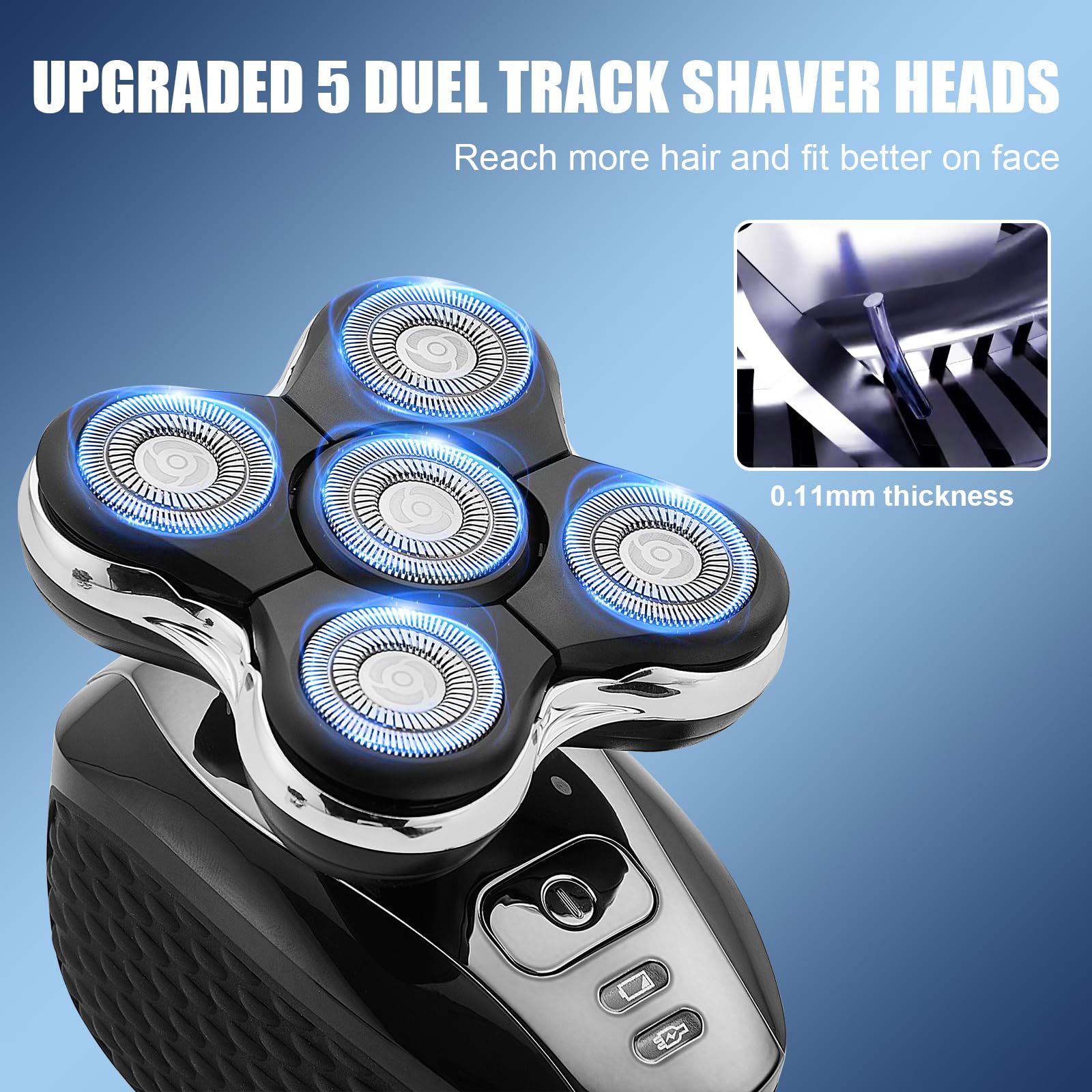 DODAER replacement heads fit Balder Pro XR7000 XR1500 XR1501