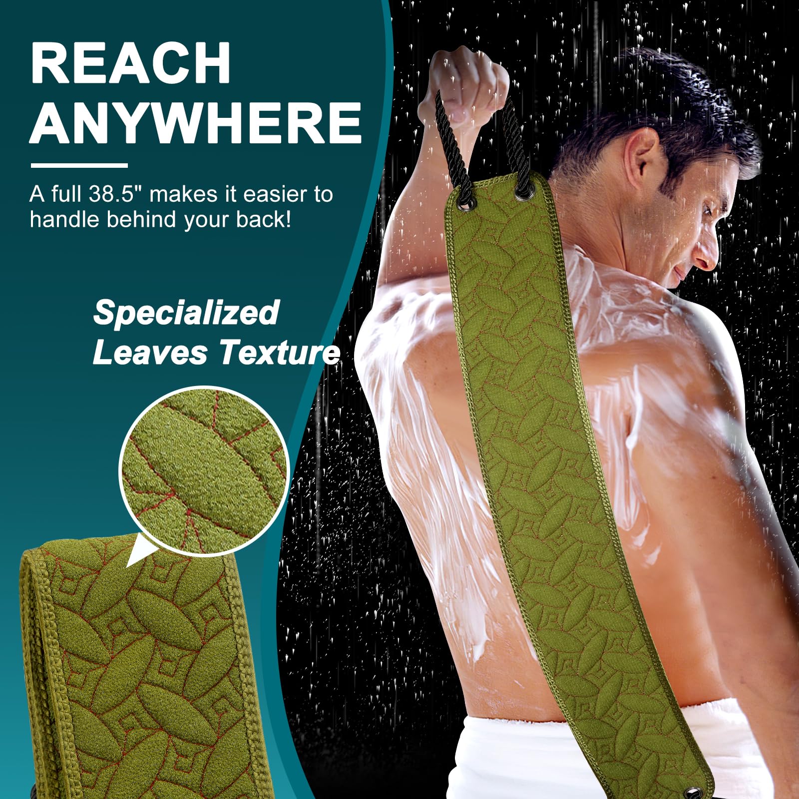 Dodiff con dos caras texturadas para exfoliar suave o profunda.