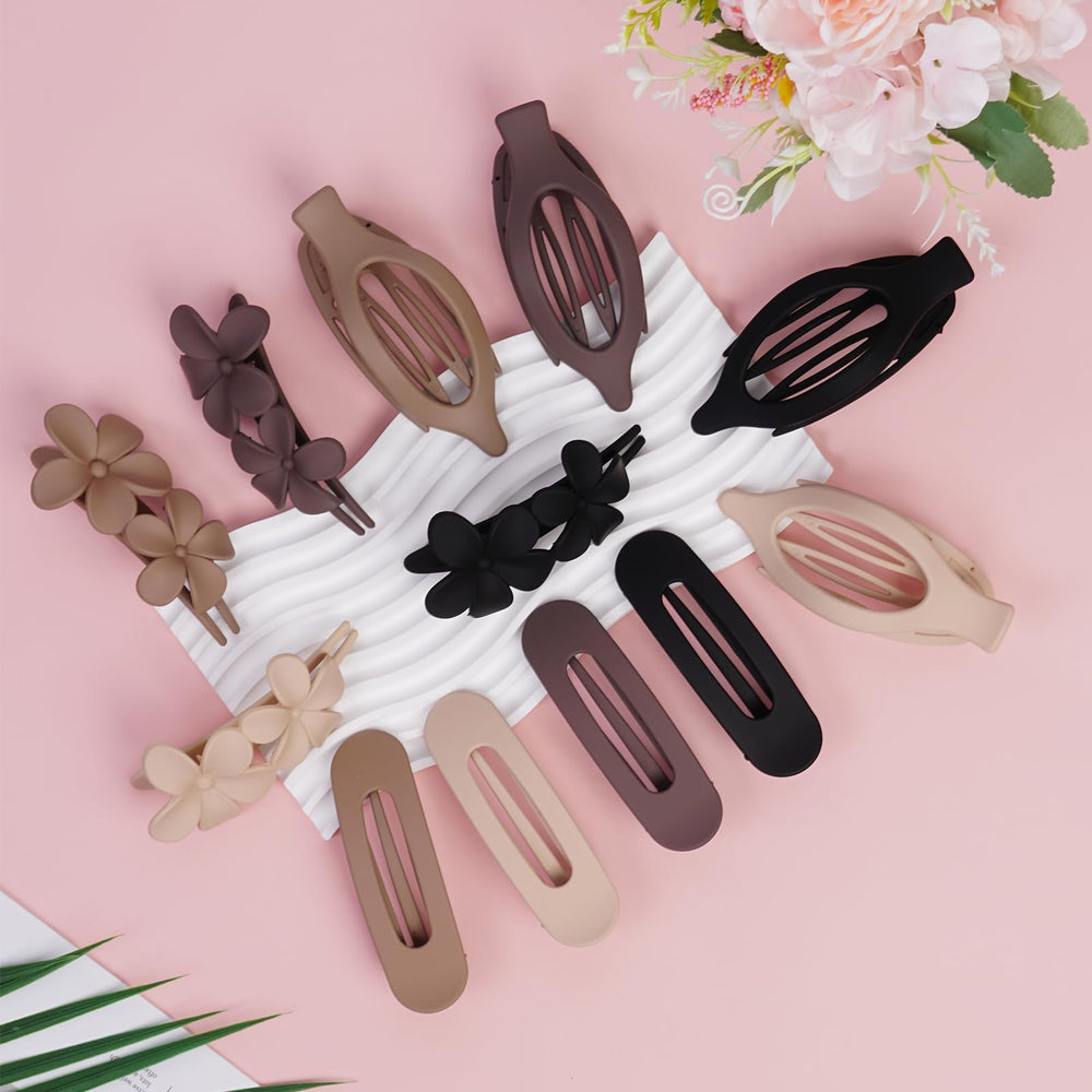 DOGODE flower hair pin adds a subtle accent for everyday style.