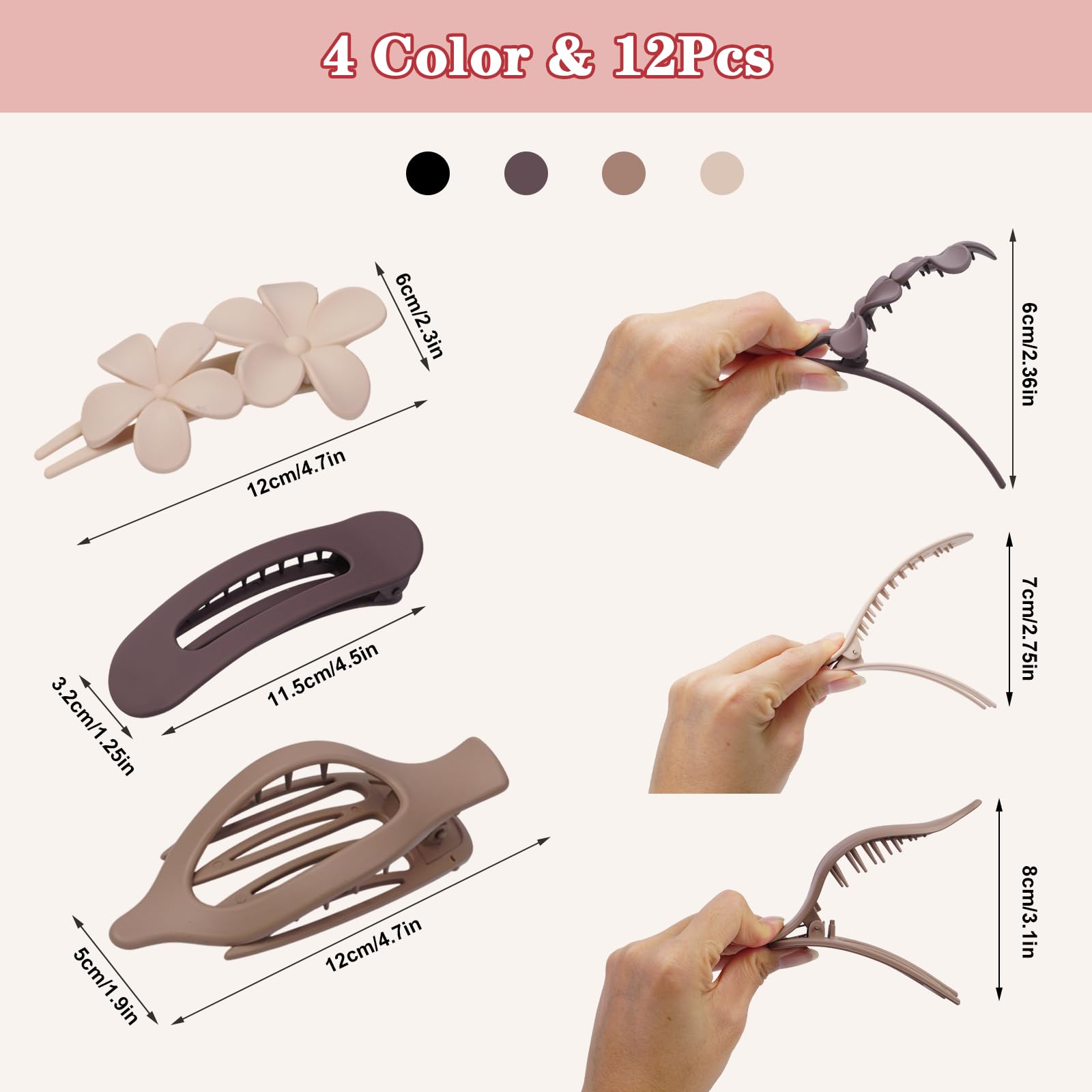 DOGODE matte neutral color range blends with outfits and occasions.