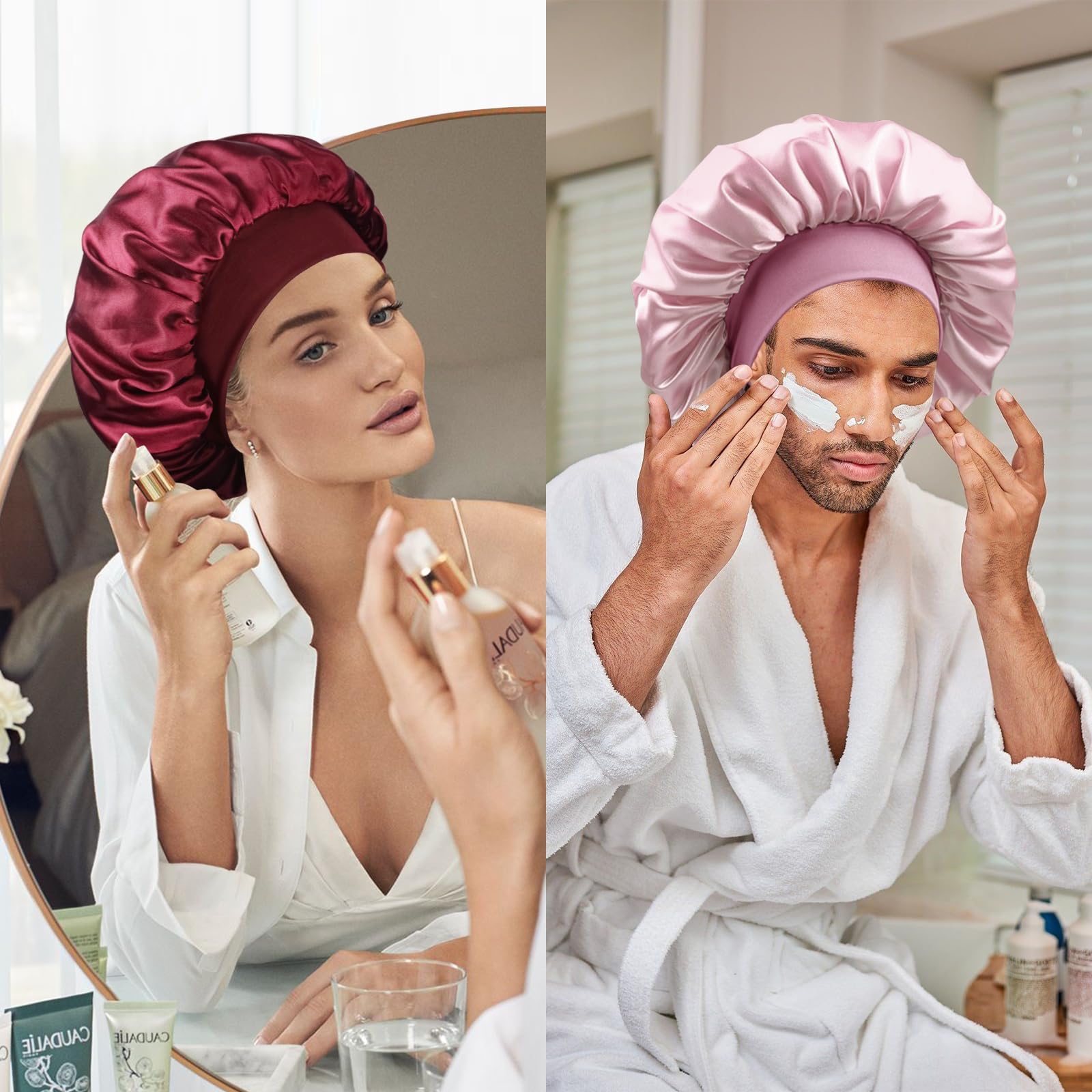 Doitory bonnet suitable for curly and natural hair