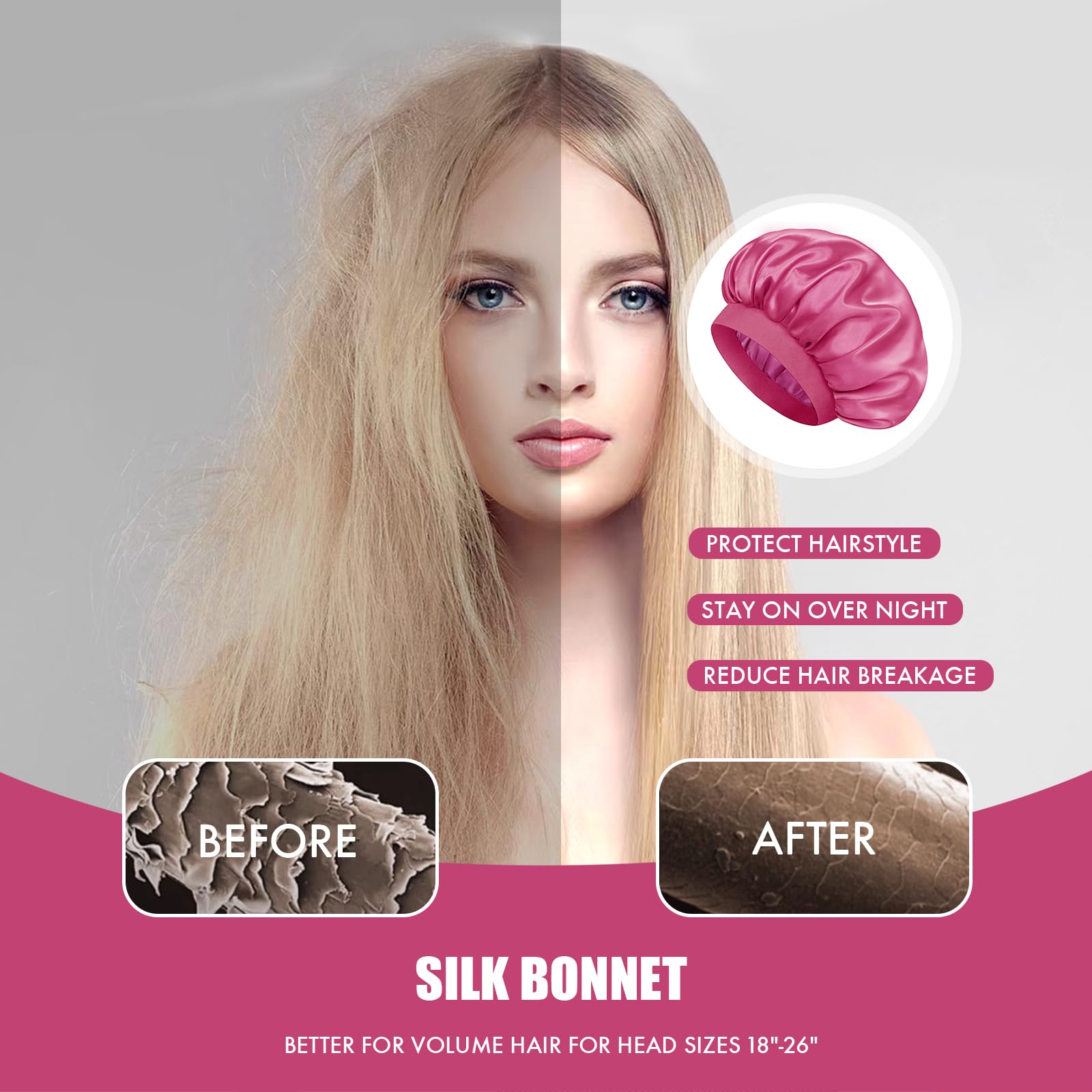 Doitory bonete para usos múltiples dormir ejercicio belleza