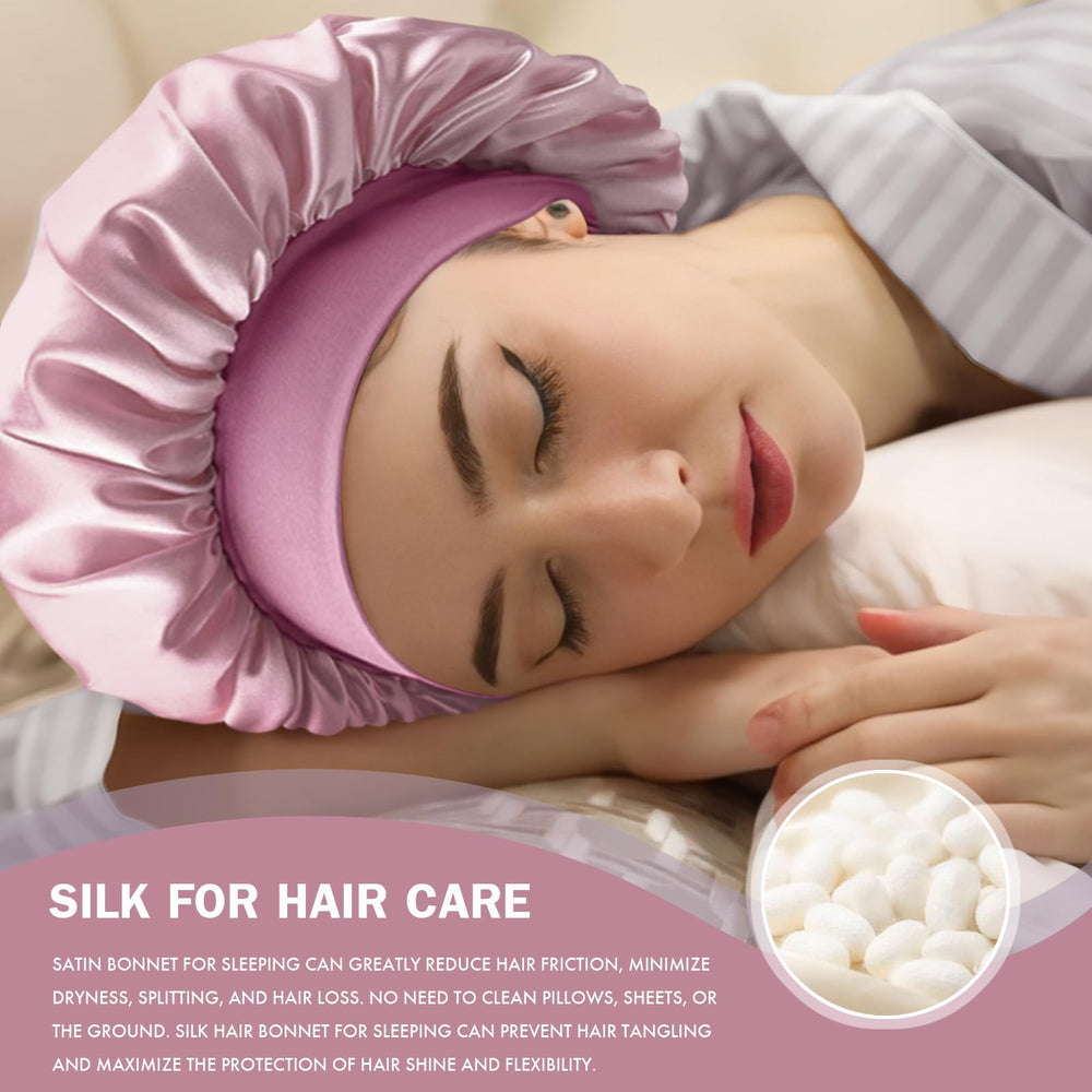 Doitory silk lining reduces friction overnight