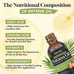 Dolahair Batana Oil: textura de pasta lista para nutrir el cabello.