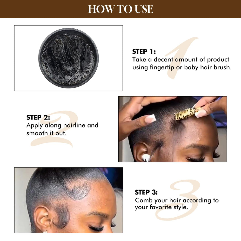 Dolahair control de bordes bordes lisos sin residuo blanco.