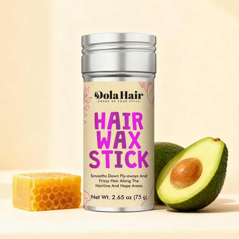 Dolahair control de flyaways en la línea del cabello.