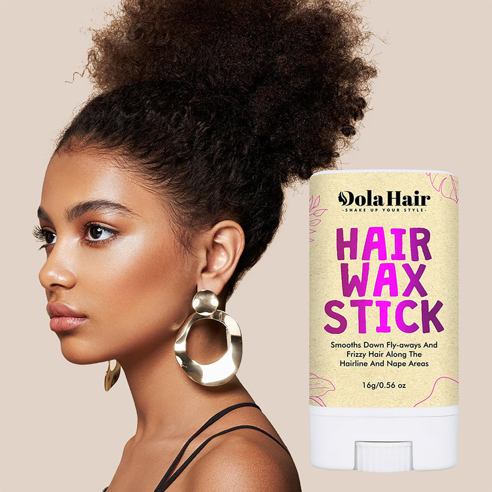Dolahair glue drying clear to create an invisible bond.