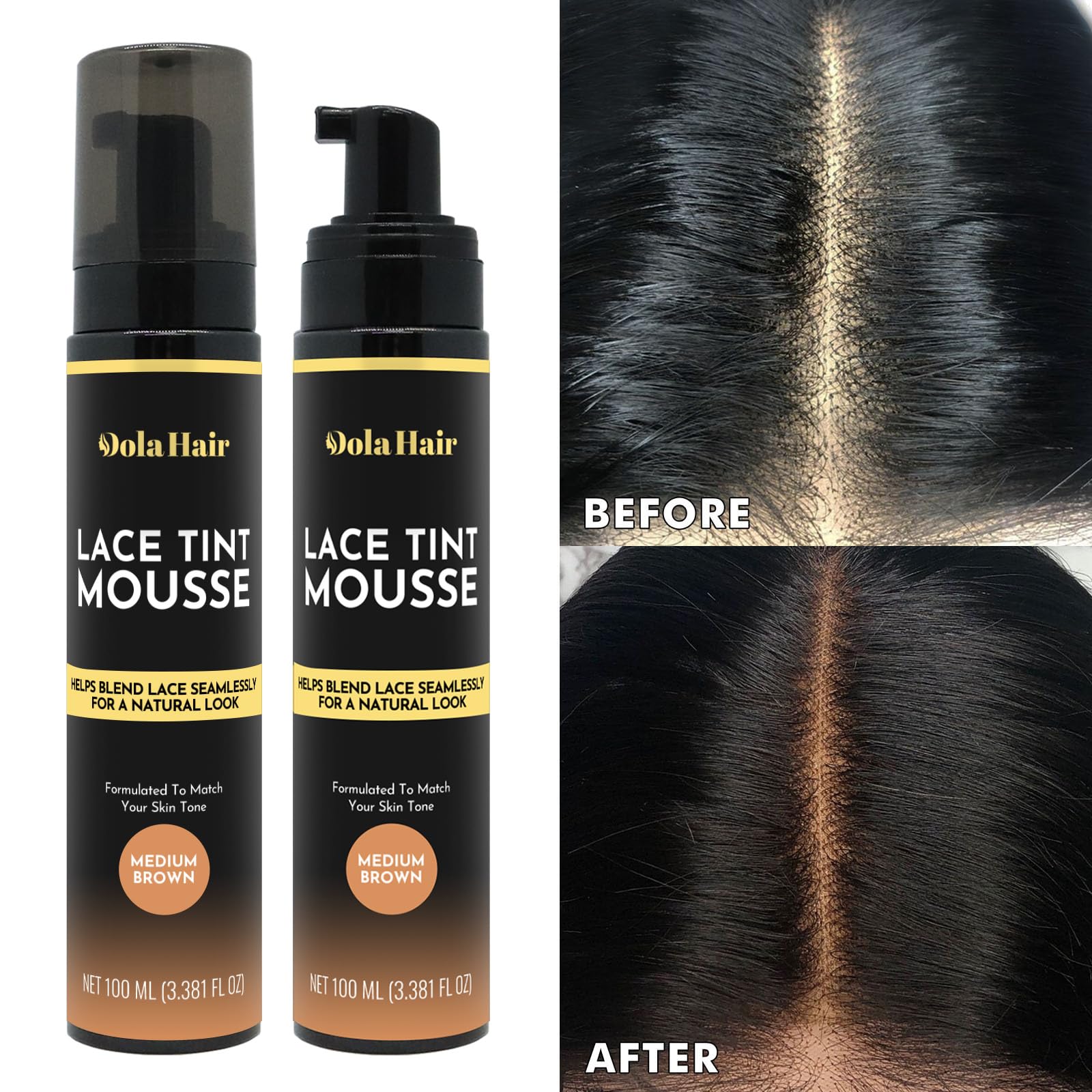 Dolahair Glue Remover used to safely release the lace line.