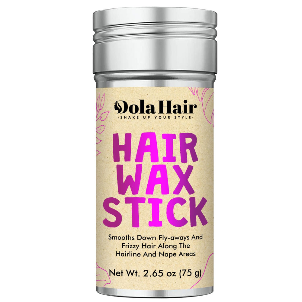Dolahair Hair Wax Stick smooths flyaways for a polished finish