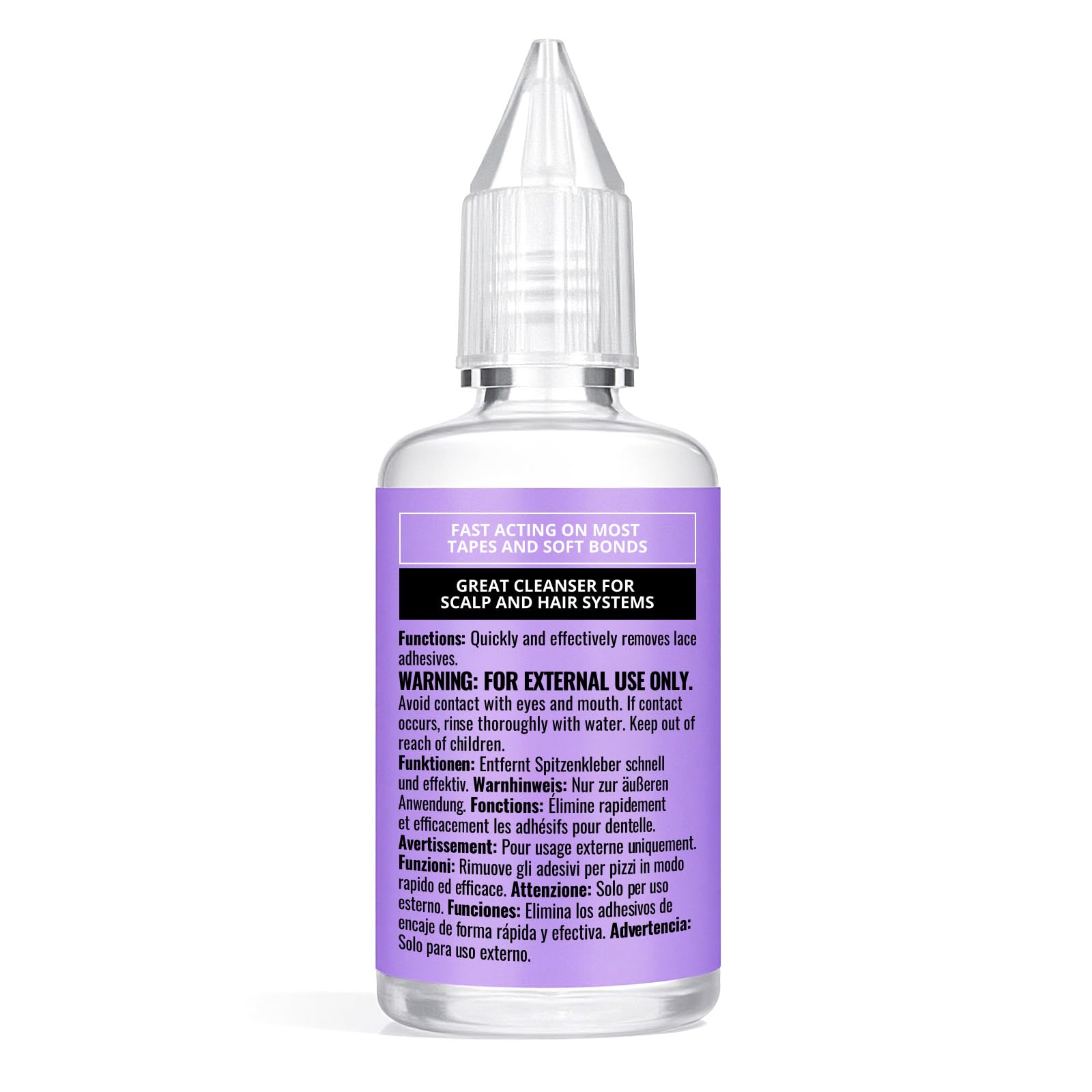 Dolahair Lace Glue Remover no latex formula supports sensitive skin