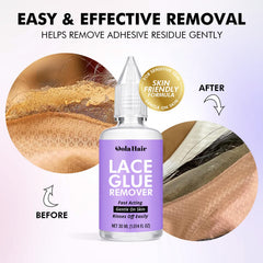 Dolahair Lace Glue Remover eases wig adhesive removal during lace wig detachment