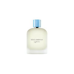 Dolce&Gabbana Light Blue Pour Homme bottle closeup for everyday freshness.