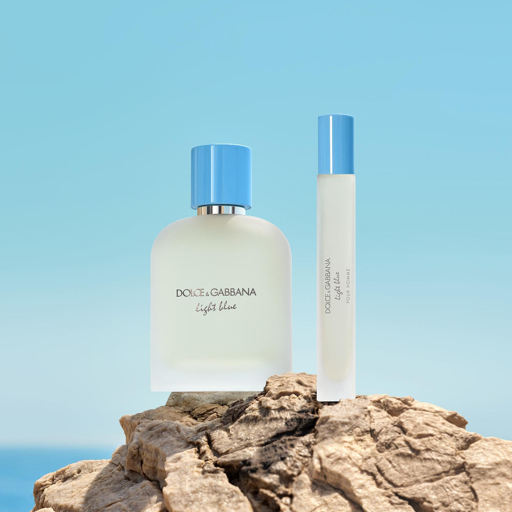 Dolce&Gabbana Light Blue Pour Homme pocket-size travel spray.
