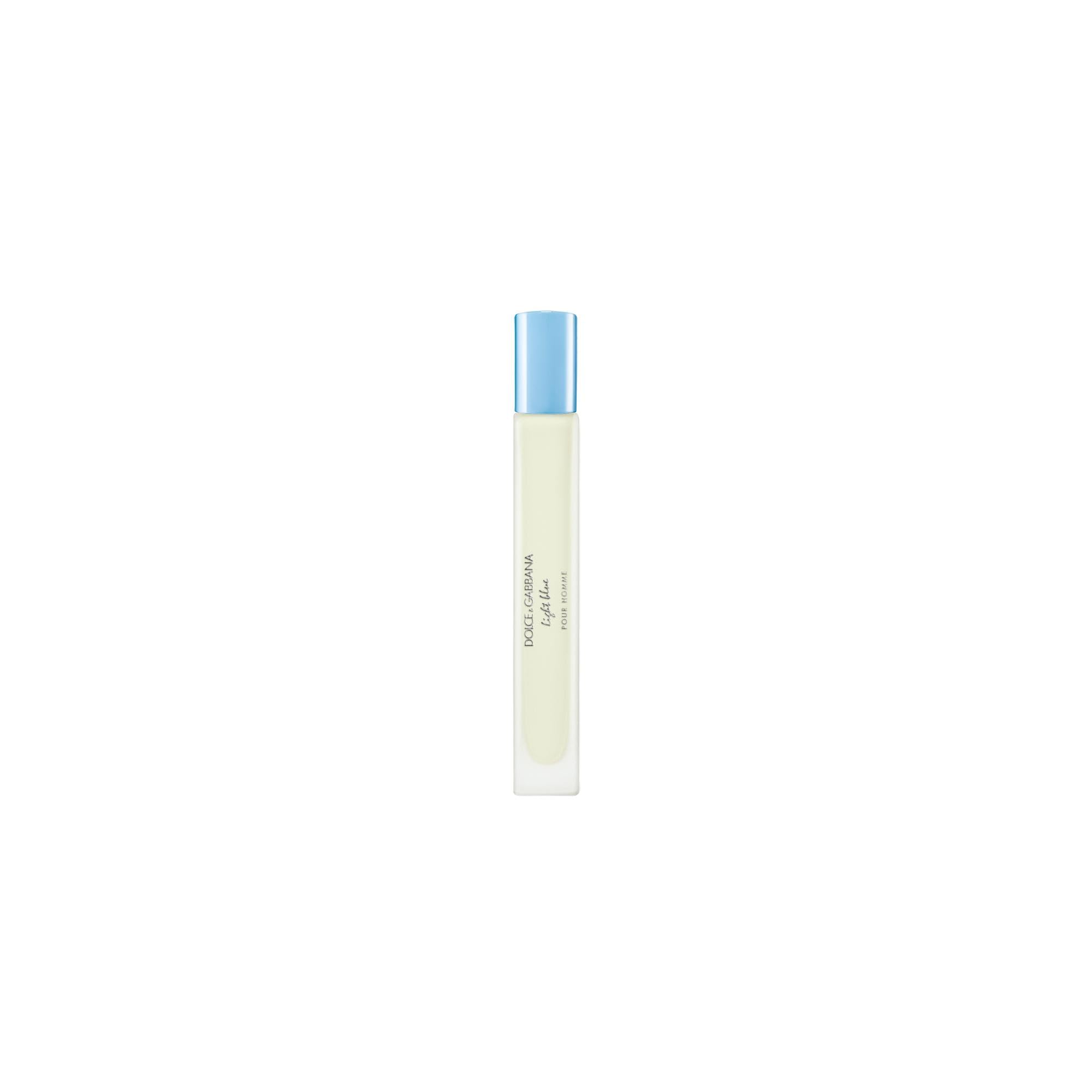 Dolce&Gabbana Light Blue Pour Homme travel spray bottle for on-the-go freshness.