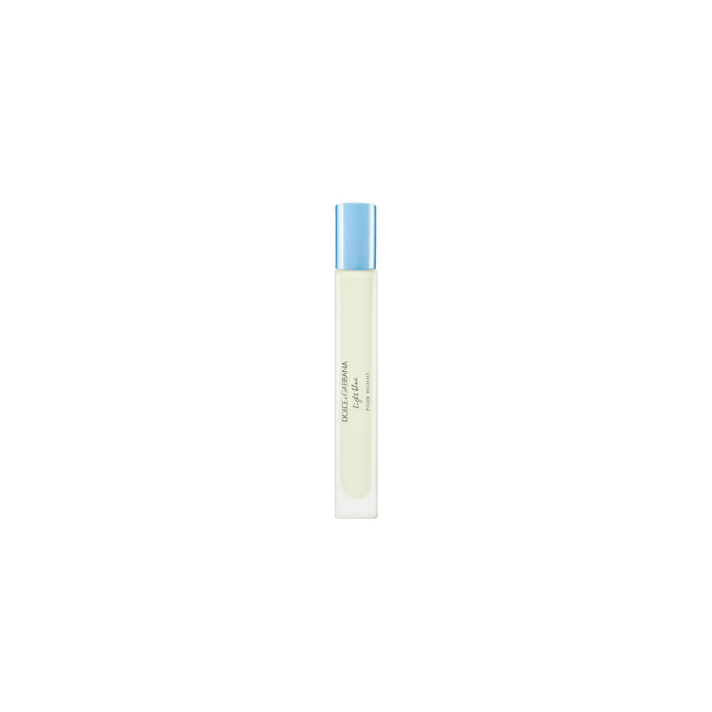 Dolce&Gabbana Light Blue Pour Homme travel spray bottle for on-the-go freshness.