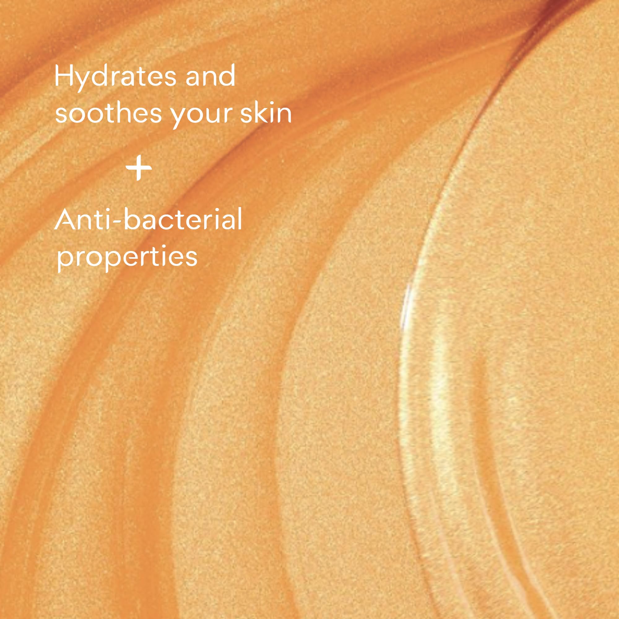 Doliderm Paris Honey Shower Oil pour demonstrates quick lather and smooth skin.