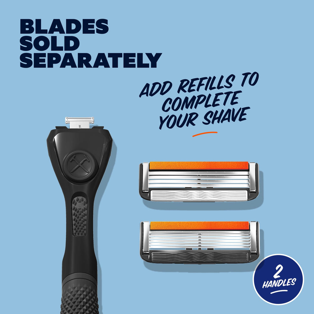 Dollar Shave Club ergonomic design enhances daily grooming comfort.