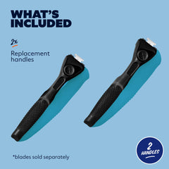 Dollar Shave Club no-slip 360 diamond grip for wet conditions.