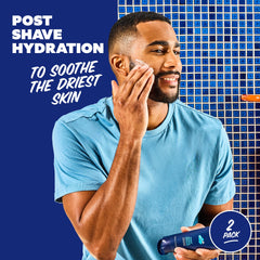 Dollar Shave Club Post Shave Cream texture being applied to skin for soothing relief
