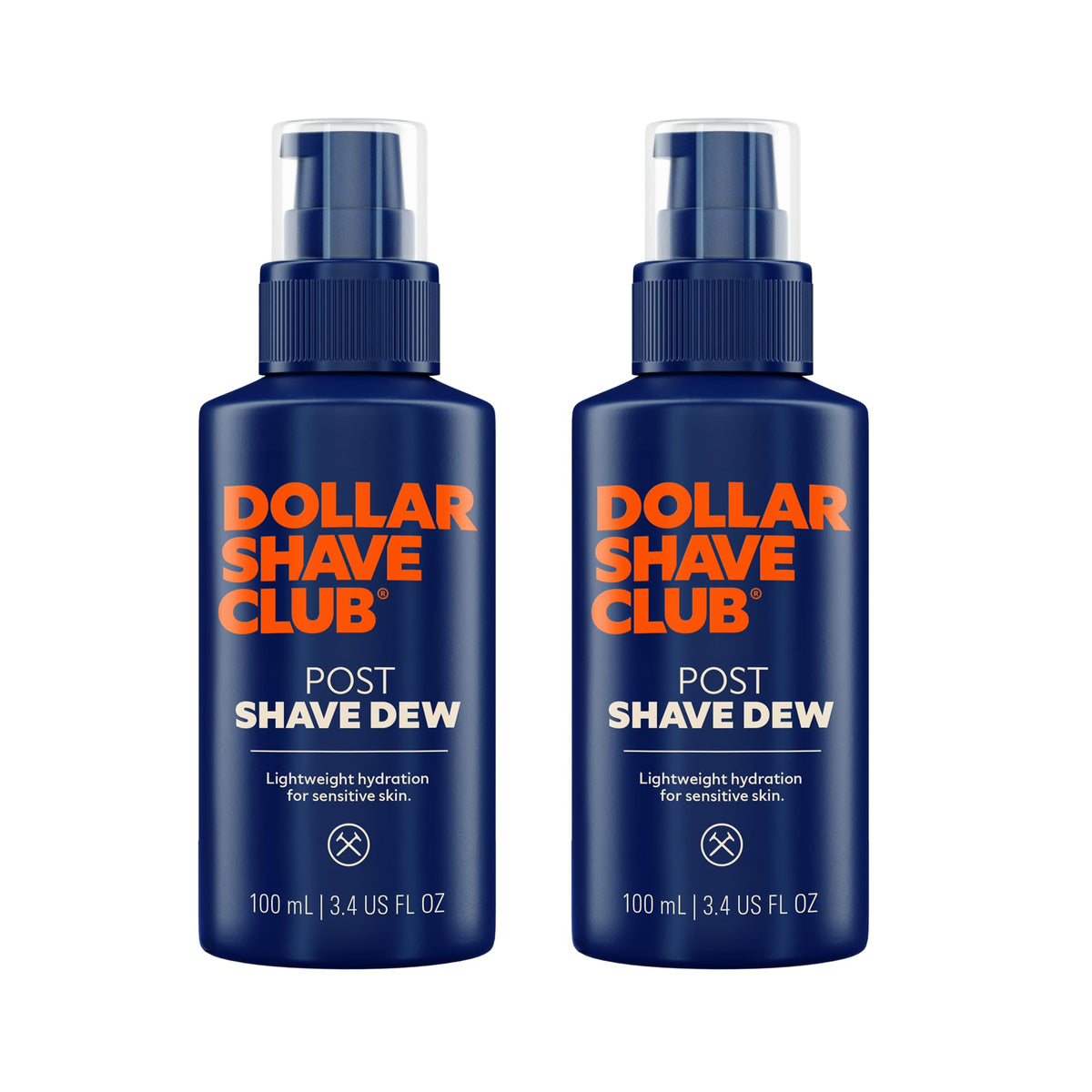 Dollar Shave Club Post Shave Dew 2-pack front view, quick hydration after shaving