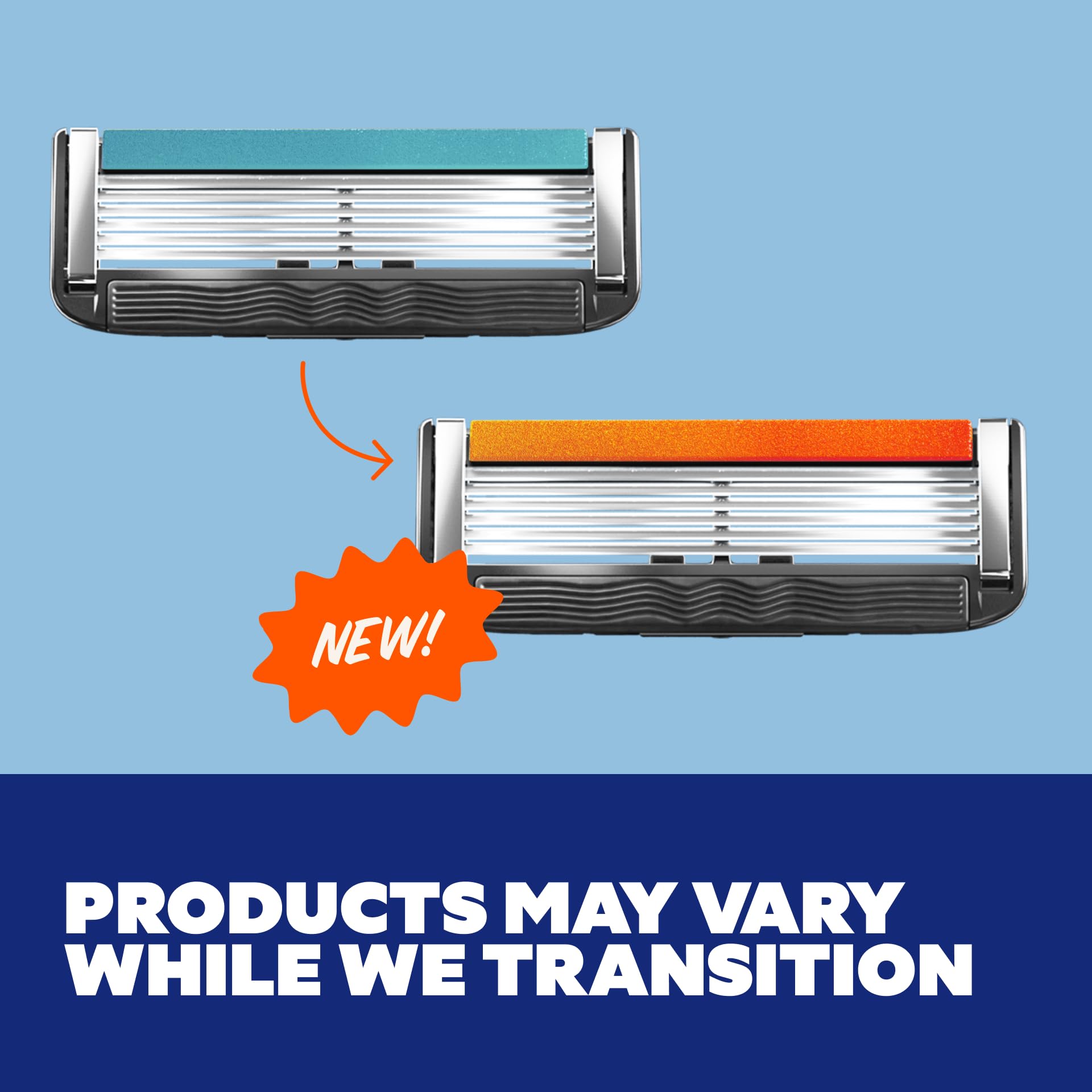 Dollar Shave Club grey razor cover protects blades during travel