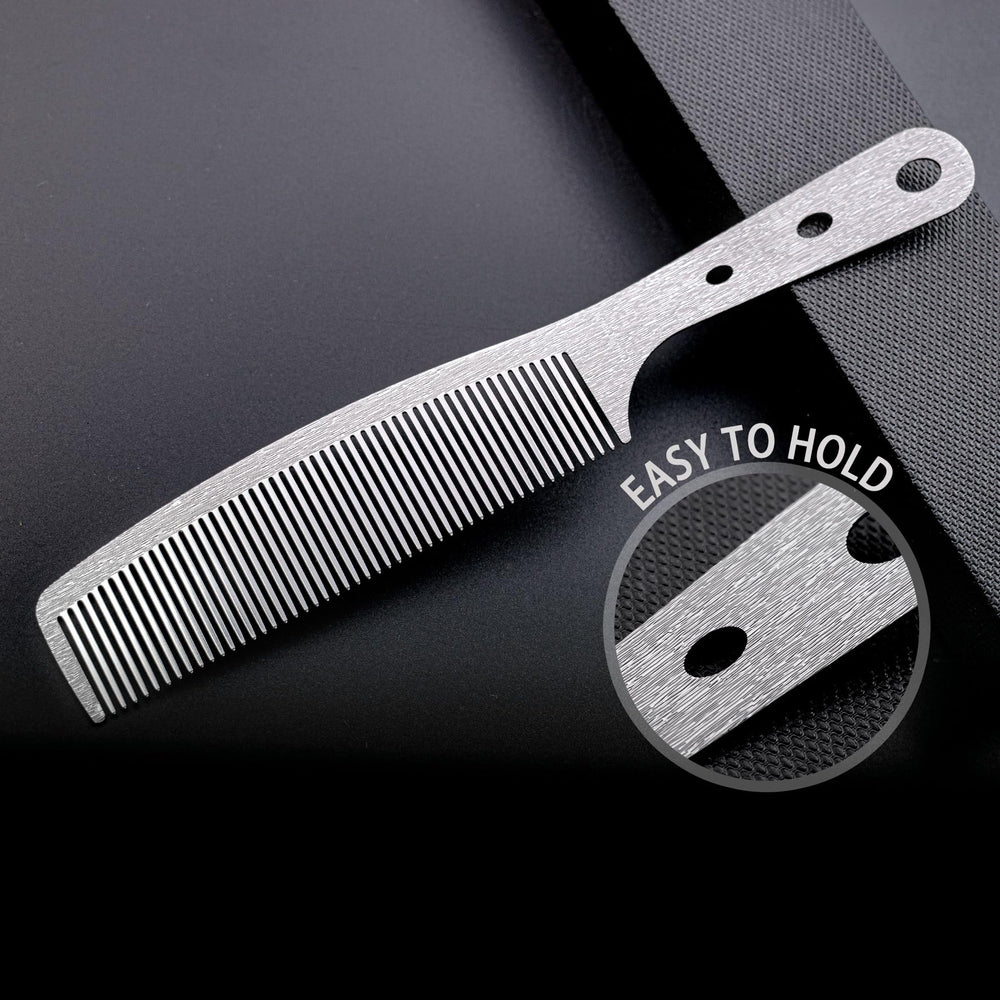 Dolmifapro anti-static, heat-resistant comb protects hair during styling.