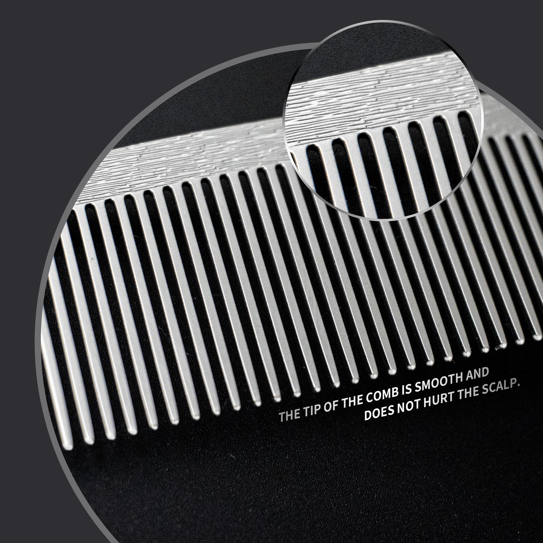 Dolmifapro dual-tooth spacing suits diverse styling tasks.