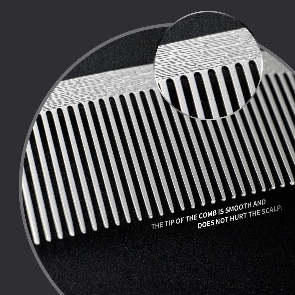 Dolmifapro dual-tooth spacing suits diverse styling tasks.
