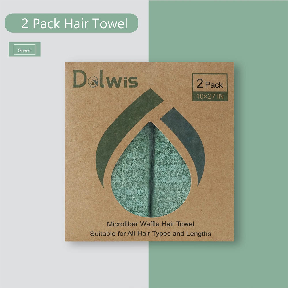 Dolwis empaque de dos unidades en color verde, regalo práctico.