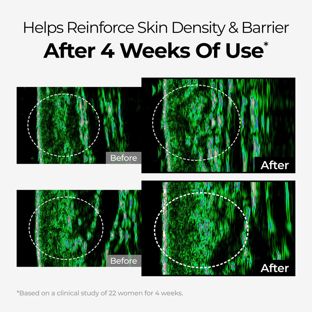 DOMINAS application shows brighter tone and improved clarity after use