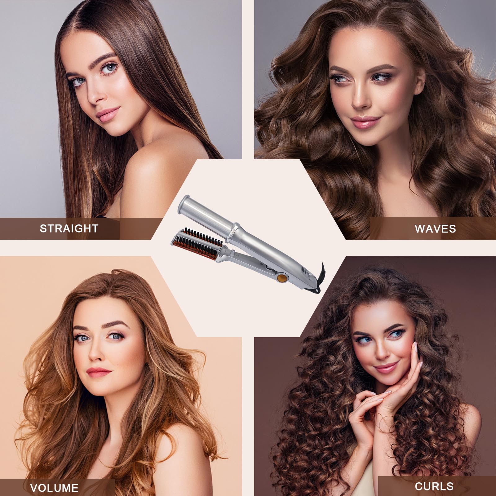 DONFON three-temperature levels tailor heat for different hair types