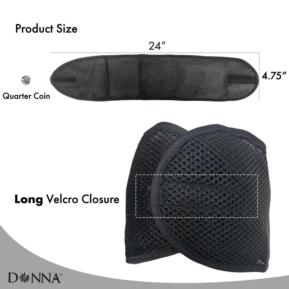 Donna Deluxe cierre ajustable para un ajuste cómodo y seguro.