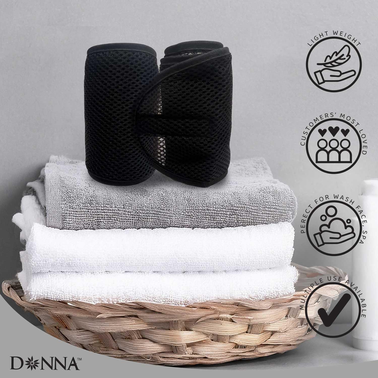 Donna Deluxe uso diario para peinados rápidos y protección del cabello.