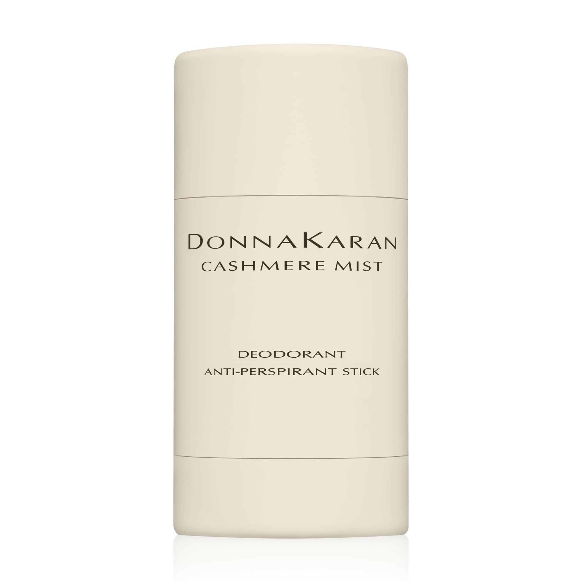Donna Karan Cashmere Mist anti-perspirant stick travel size for discreet protection.