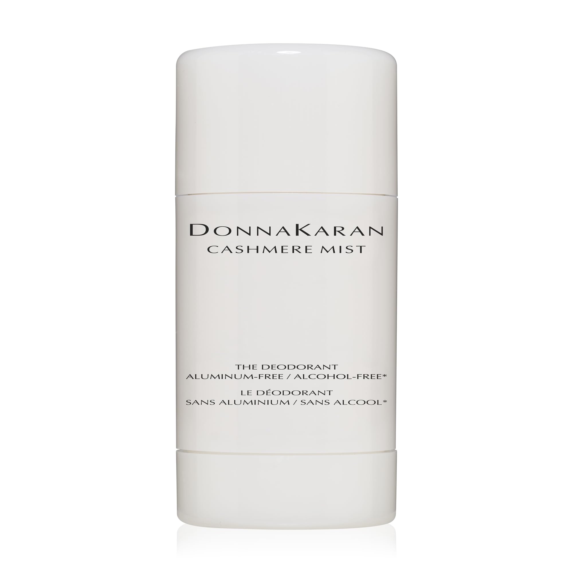 Donna Karan Cashmere Mist deodorant bottle with aluminum-free formula for daily comfort