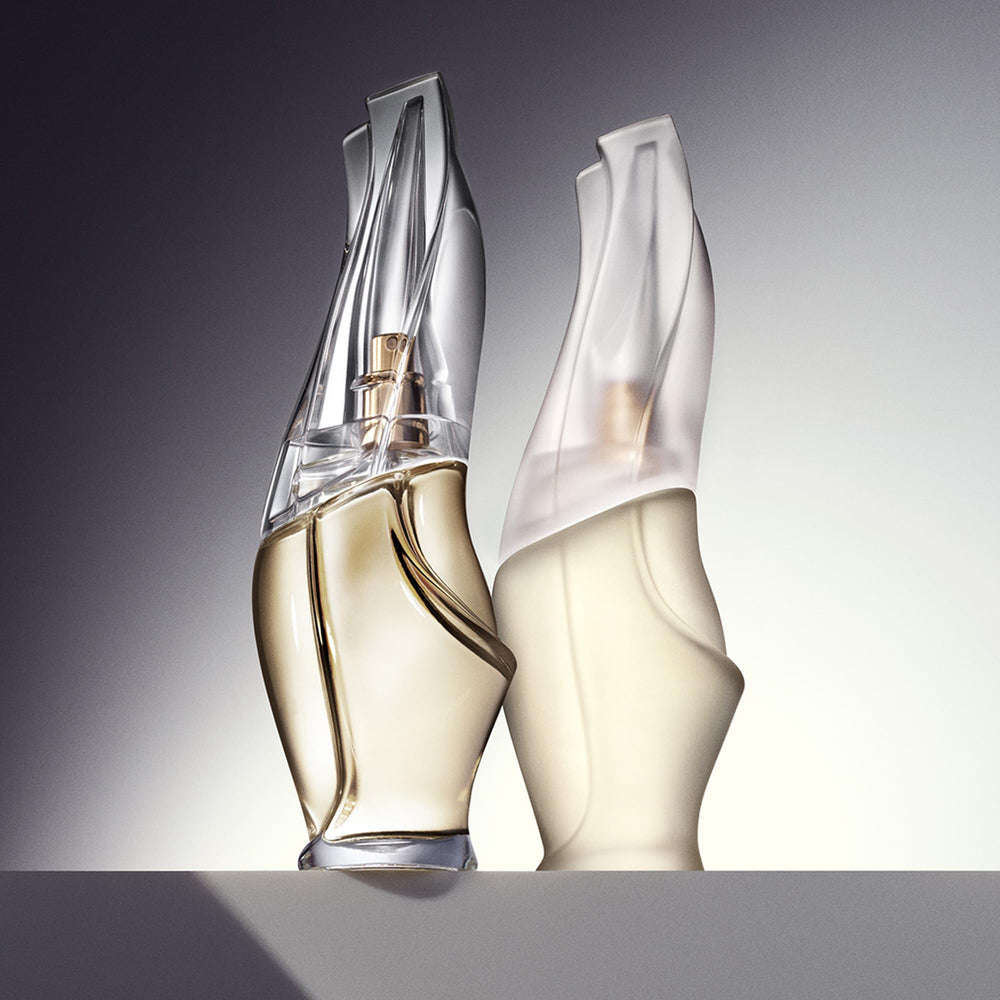 Donna Karan Cashmere Mist Moroccan jasmine note highlight for a sophisticated bouquet