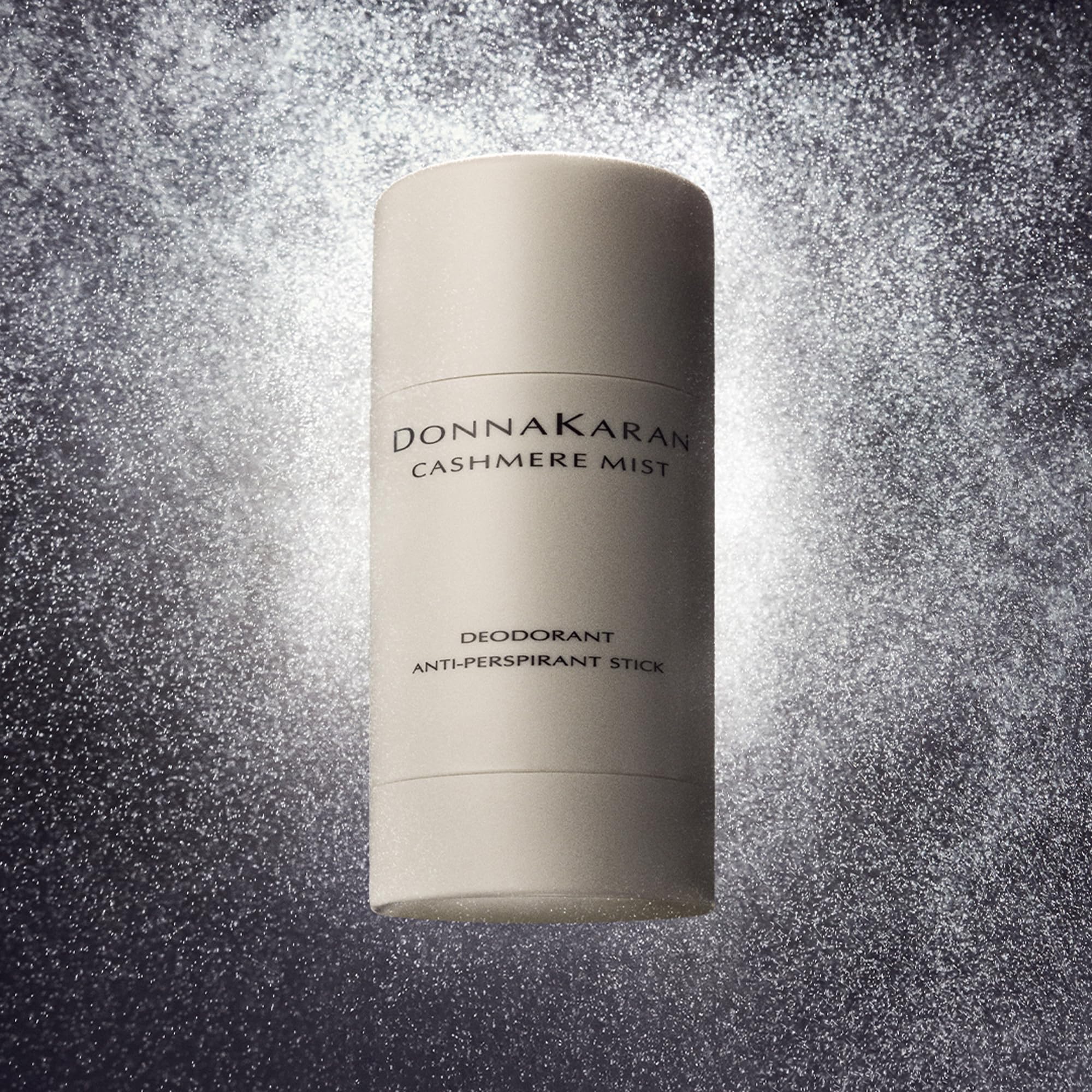 Packaging label of Donna Karan Cashmere Mist for quick recognition