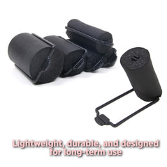 Donna hair rollers clipped during sleep for overnight heatless waves.