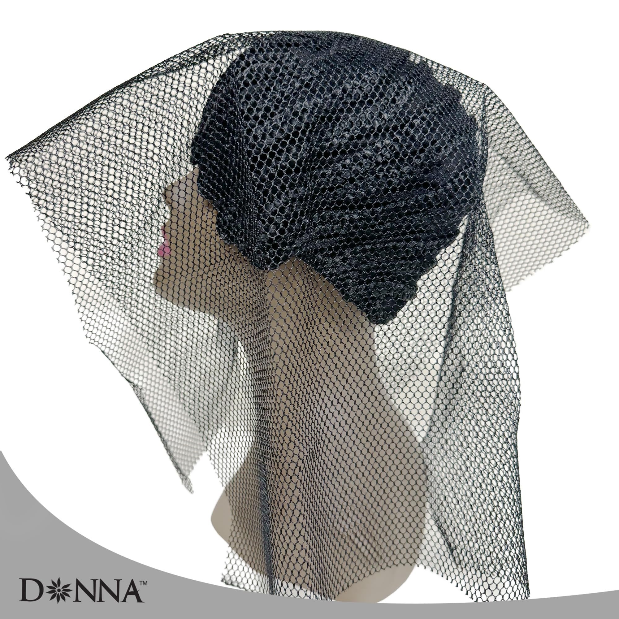 DONNA triple helix reinforced net provides secure, long-lasting braids and extensions.