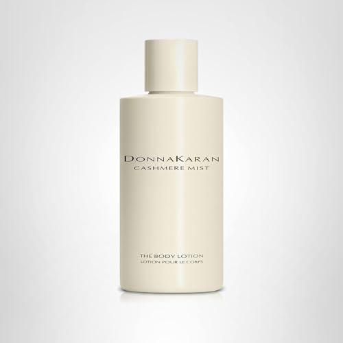 Donna Karan Cashmere Mist shelf display in boutique setting