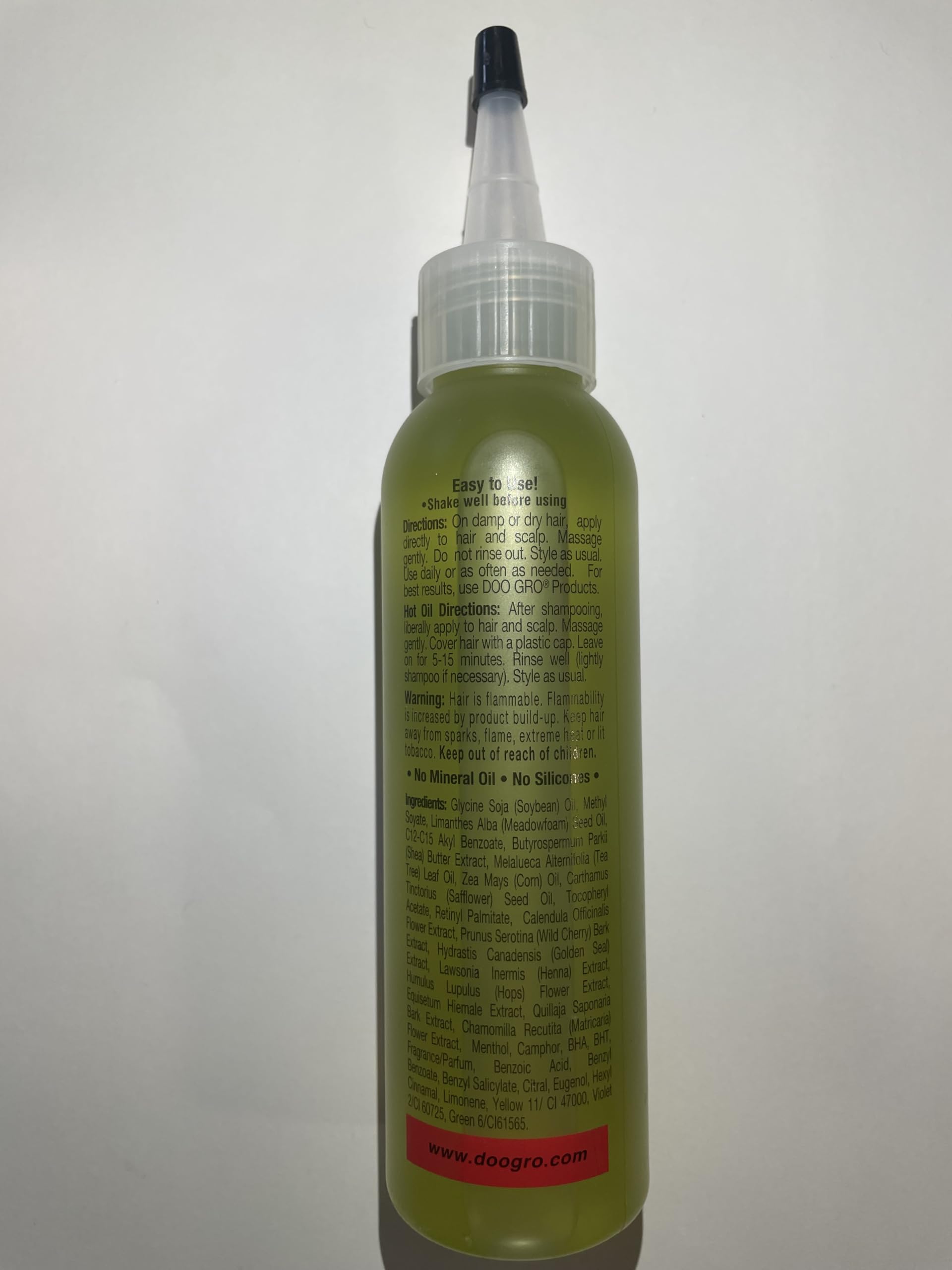 DOO GRO Growth Oil anti-picor – cuidado del cuero cabelludo con sensación suave