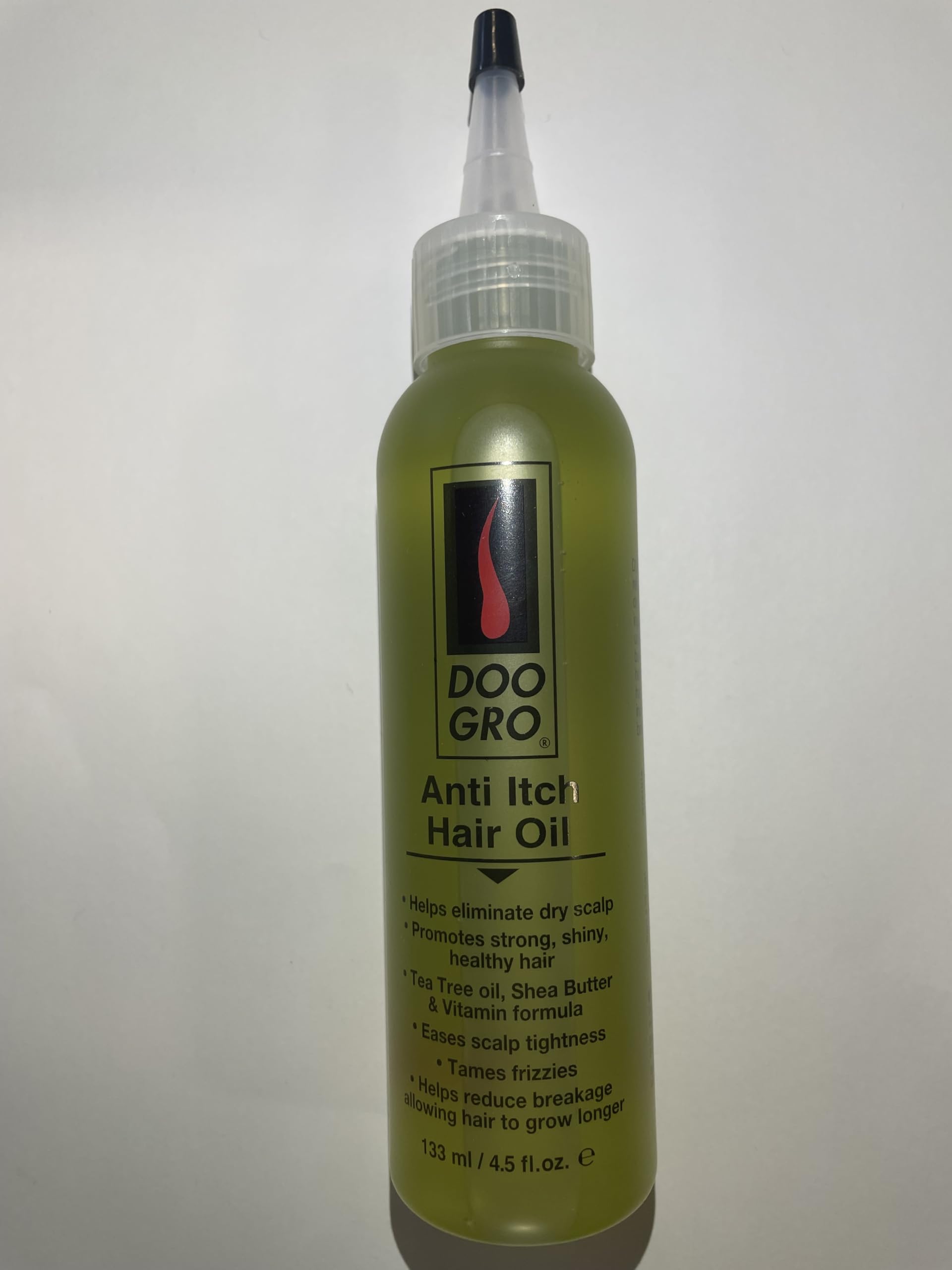 DOO GRO Growth Oil anti-picor – frasco con aplicador para masaje diario