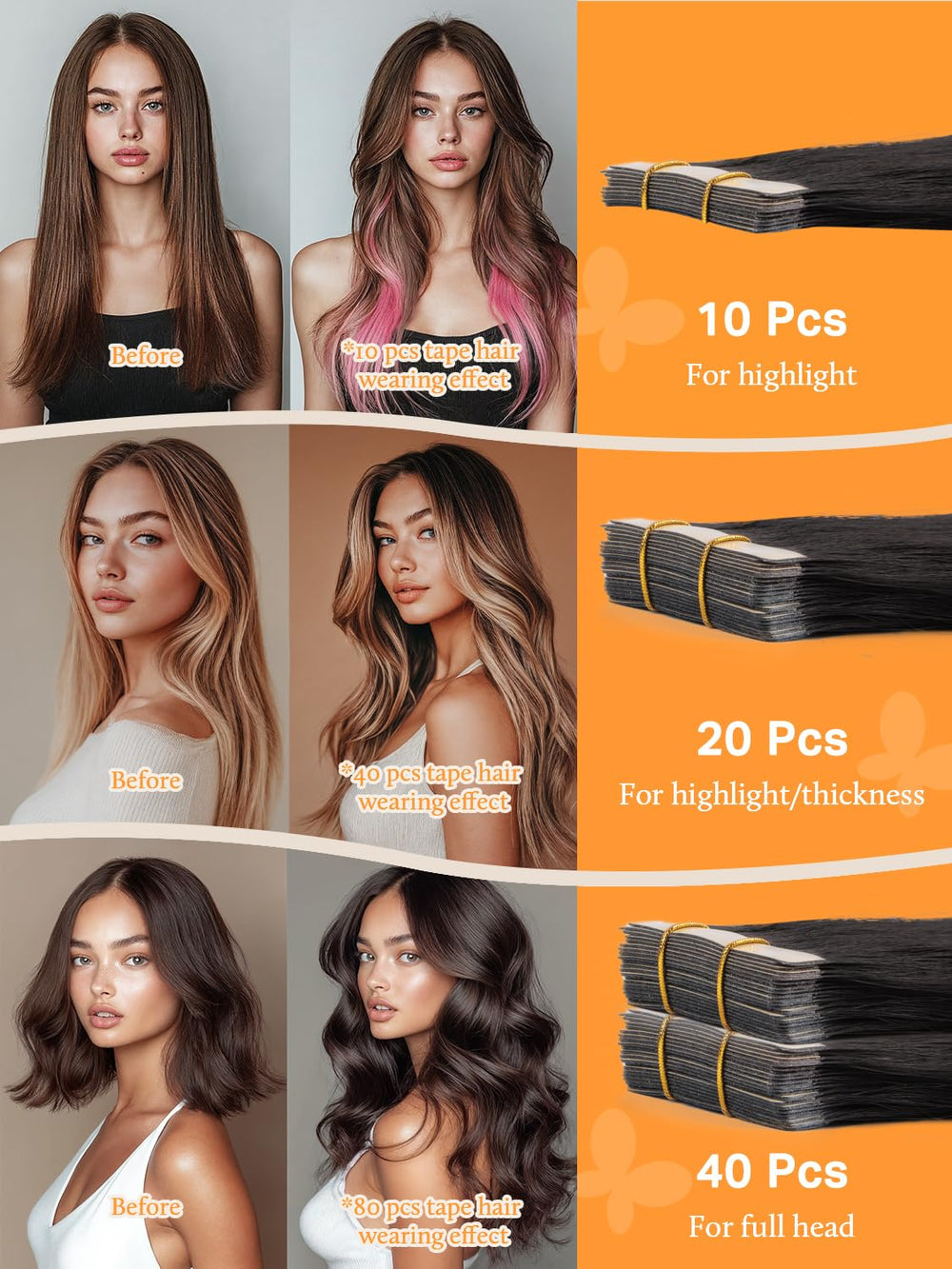 DOORES color-match service shown with hair swatches for shade matching.