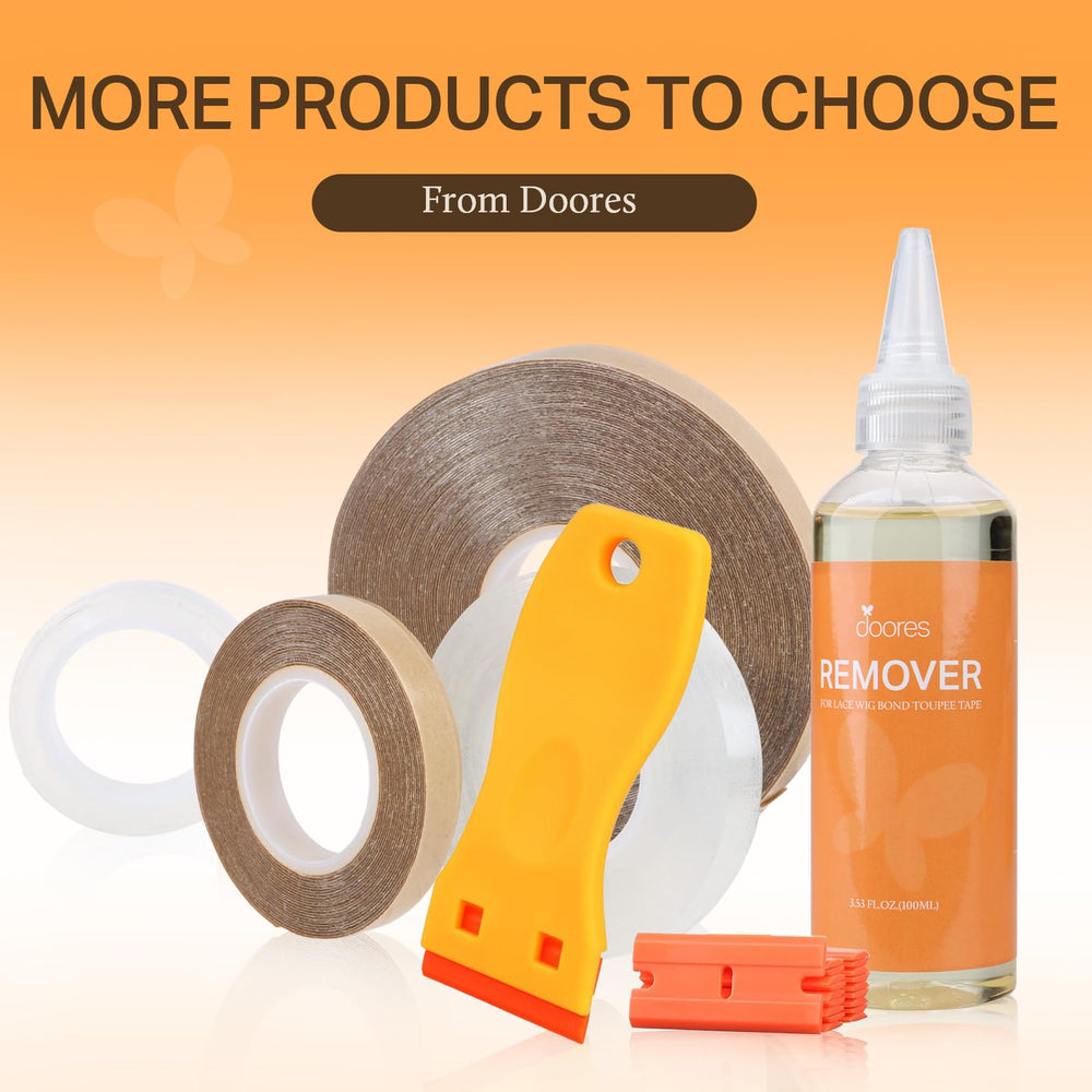 DOORES replacement tape for hair extensions ensures durable maintenance.