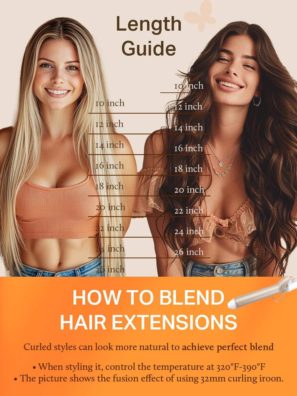 DOORES on-model wear demonstrates instant transformation and natural blend.